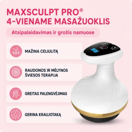 MaxSculpt Pro™ – Standesnė, Elastingesnė Oda